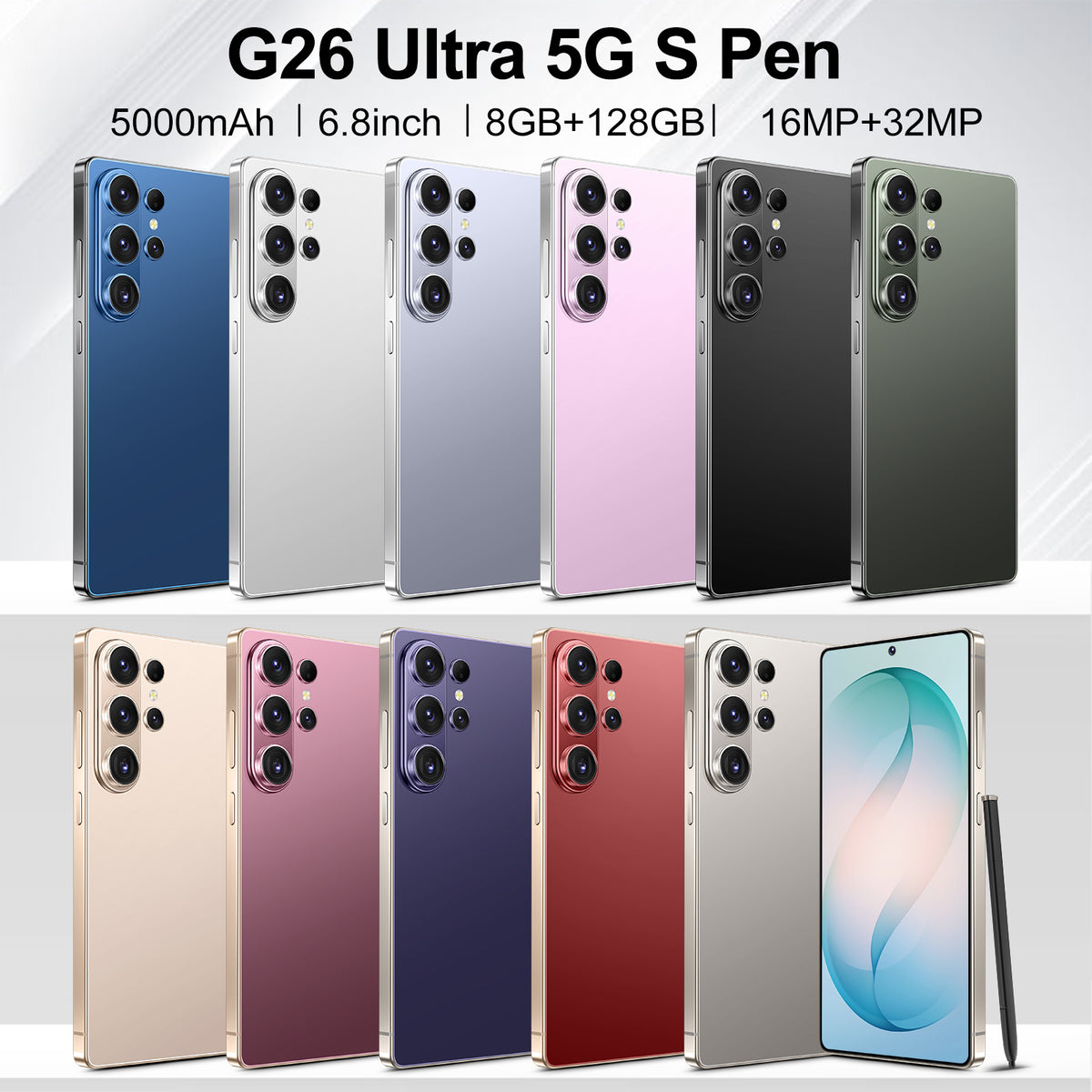 GAMAKOO G26 Ultra 5G S Pen 128G Version