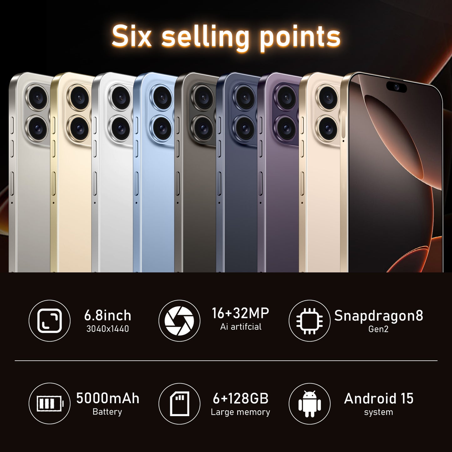GAMAKOO G16 Pro Max 5G 128G Version